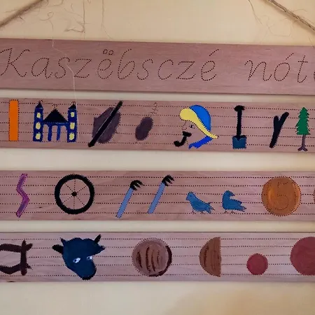 ホームステイ Kaszubski Dworek Sznurki